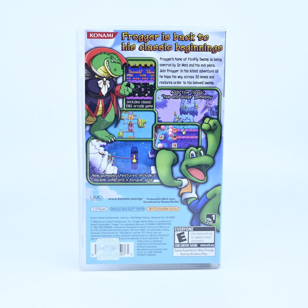 Frogger Helmet Chaos - Sony PSP Game + Manual - Region Free - FREE POST!