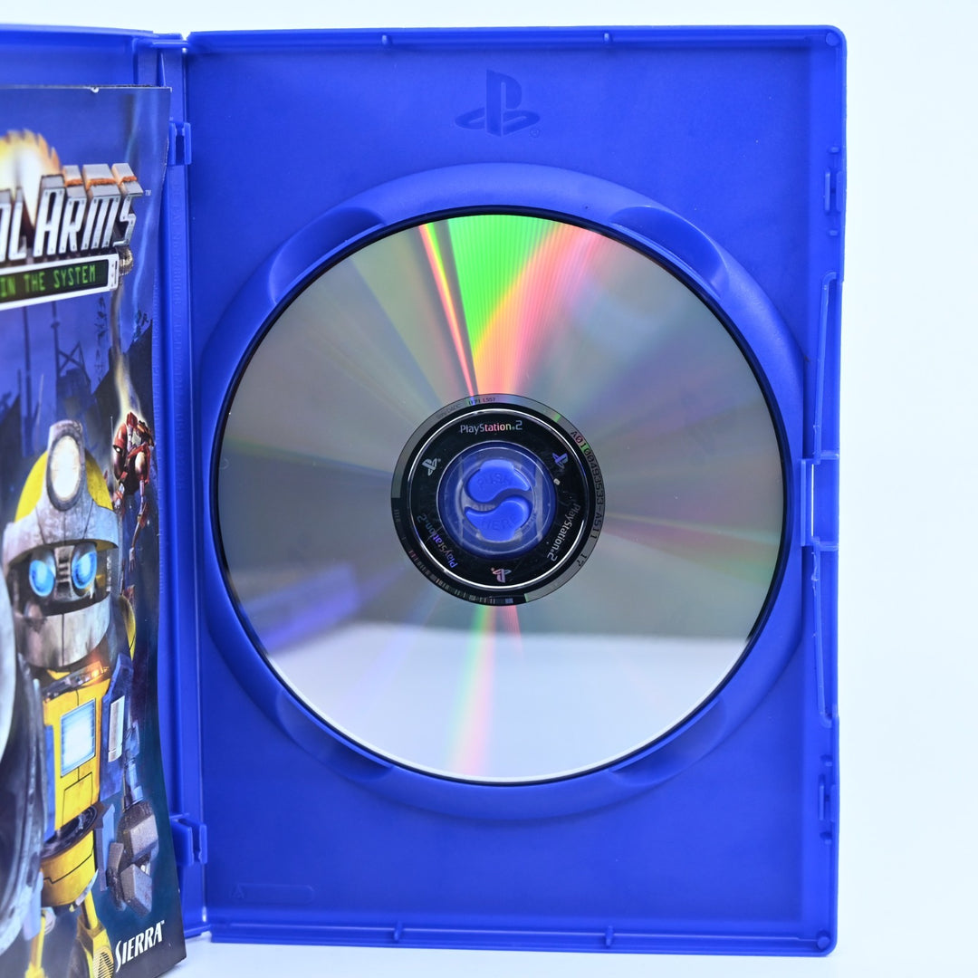 Metal Arms: Glitch in the System - Sony Playstation 2 / PS2 Game + Manual