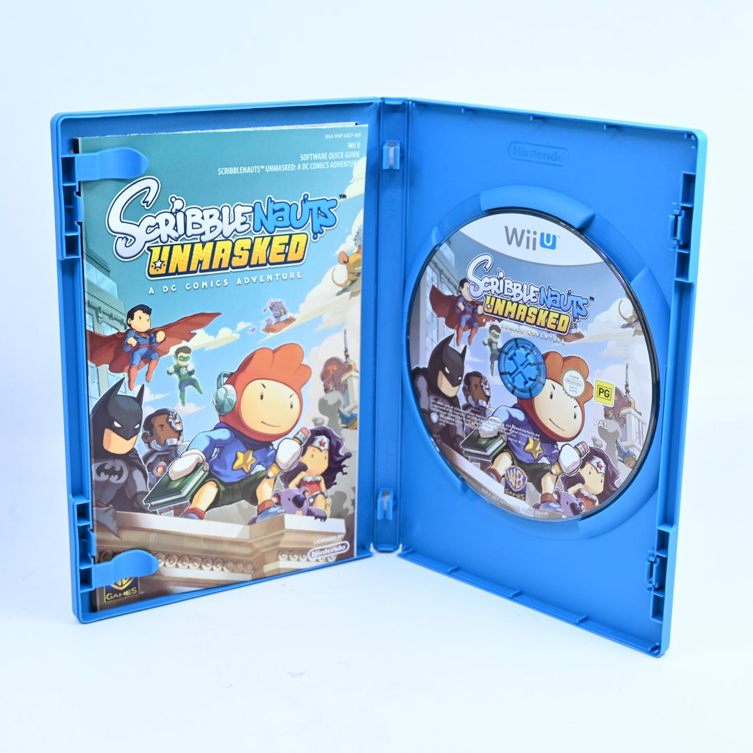 Scribblenauts Unmasked - Nintendo Wii U Game - PAL - FREE POST!