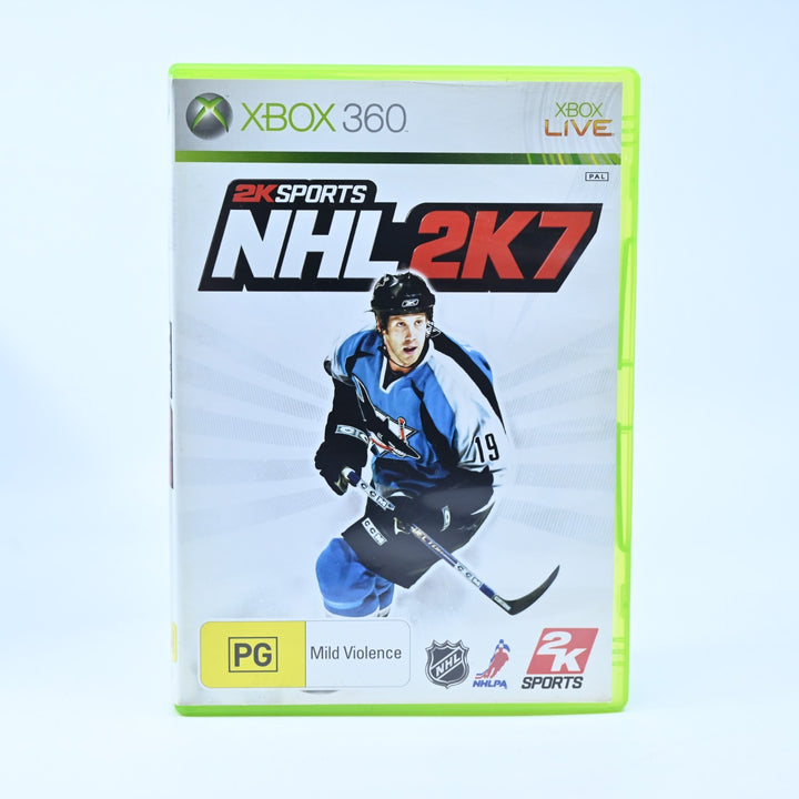 NHL 2K7 - Xbox 360 Game - No Manual - PAL - MINT DISC!
