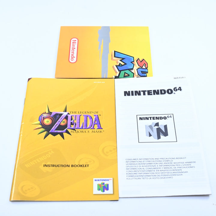The Legend of Zelda: Majora's Mask - N64 / Nintendo 64 Boxed Game - PAL