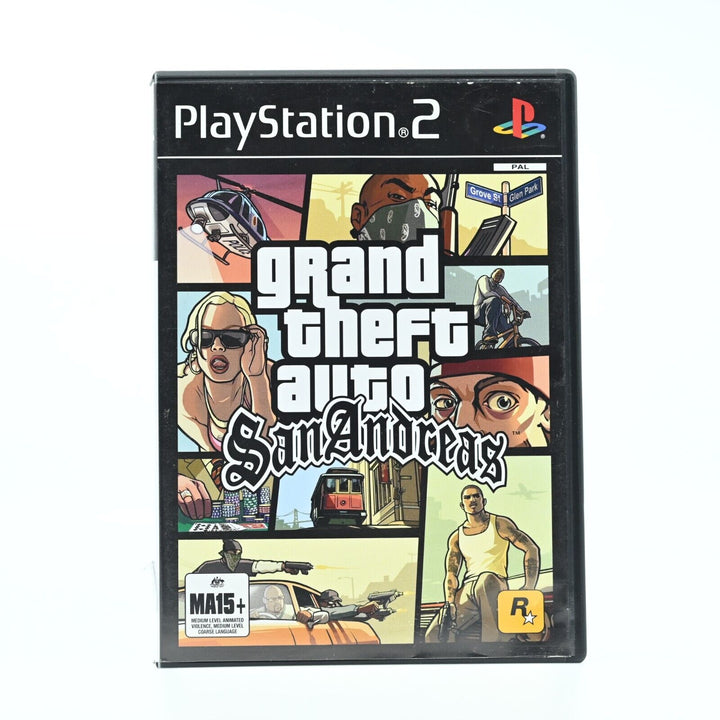 Grand Theft Auto: San Andreas - Sony Playstation 2 / PS2 Game - PAL