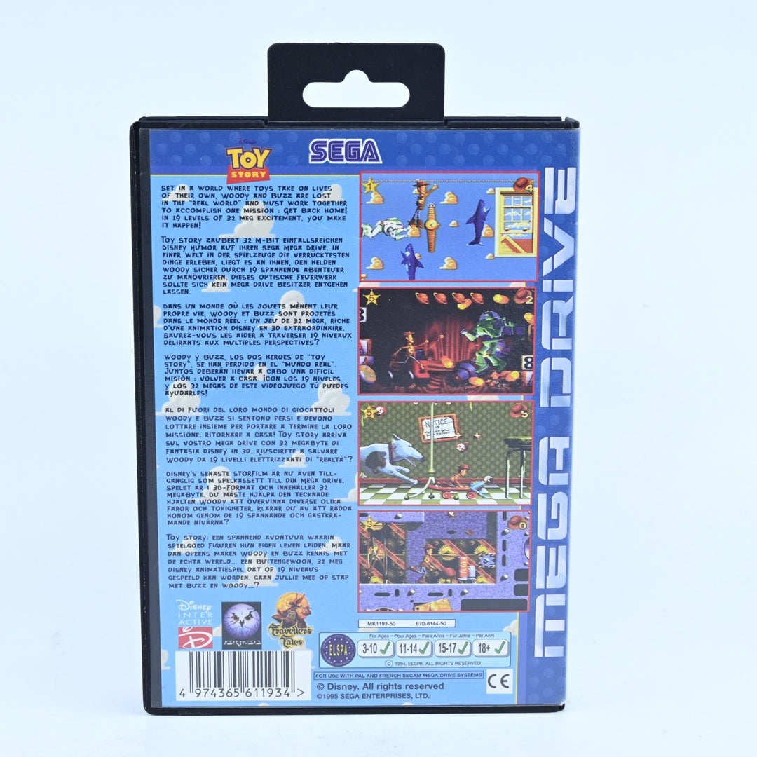 Toy Story  - Sega Mega Drive Game + Manual - PAL - FREE POST!