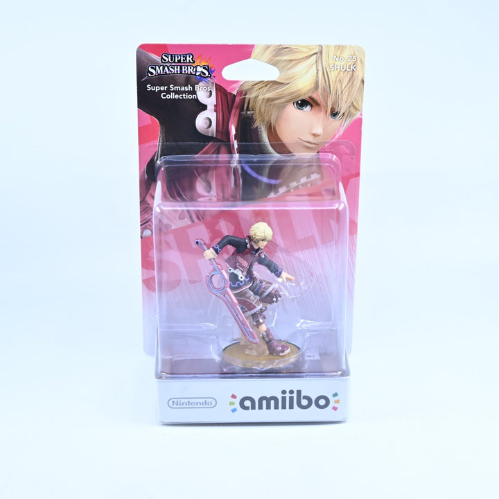 SEALED! Shulk Amiibo No. 25 - Super Smash Bros. Collection - Toy