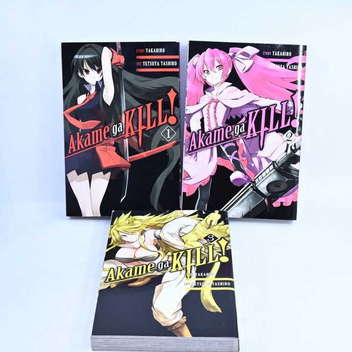 Akame Ga Kill - Volumes 1-6 - Takahiro - Yen Press - Manga