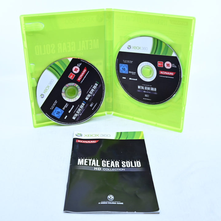 Metal Gear Solid HD Collection - Xbox 360 Game + Manual - PAL - MINT DISC!