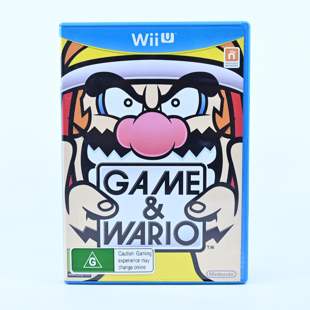 Game & Wario - Nintendo Wii U Game - PAL - FREE POST!