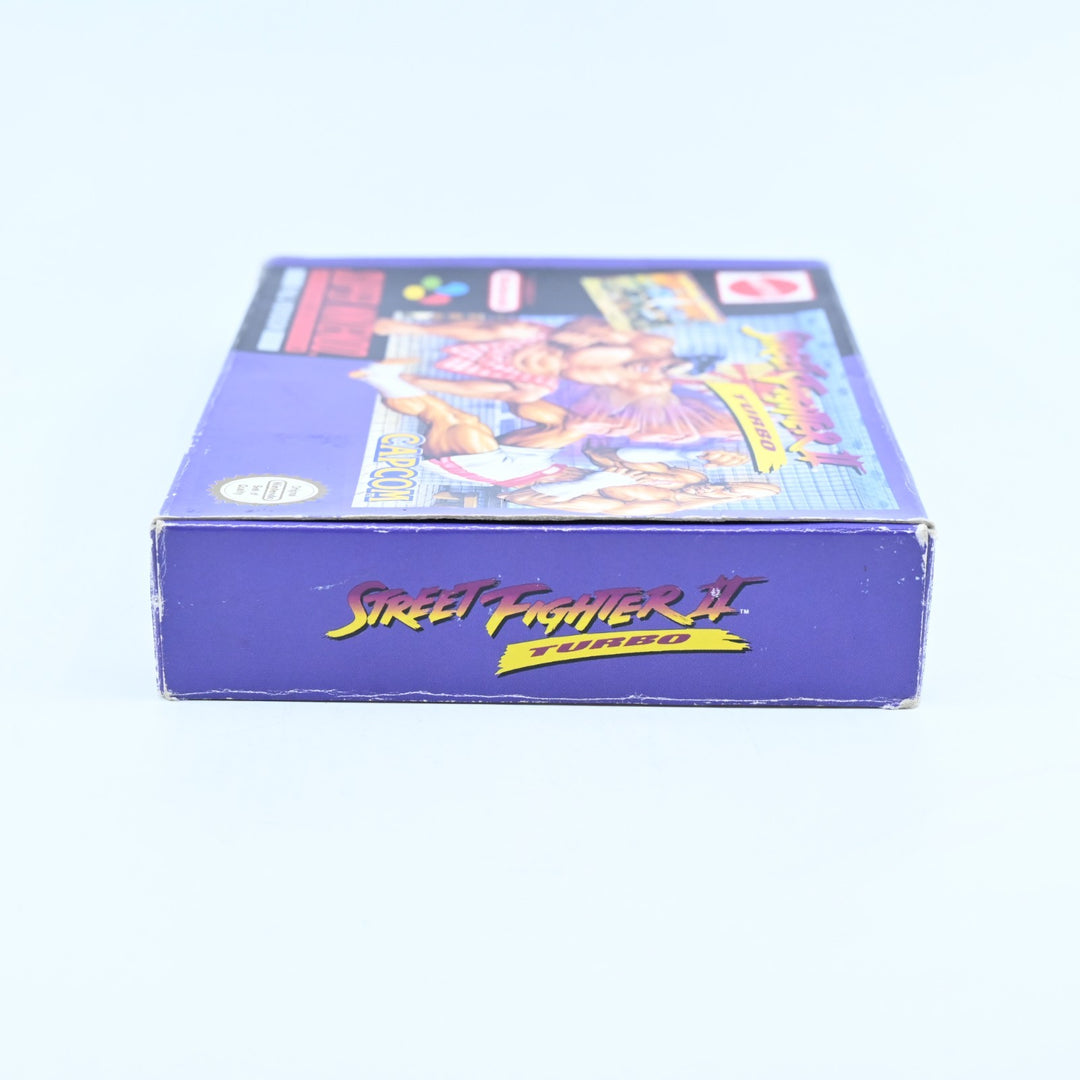 Street Fighter II Turbo - Super Nintendo / SNES Boxed Game - PAL - FREE POST!