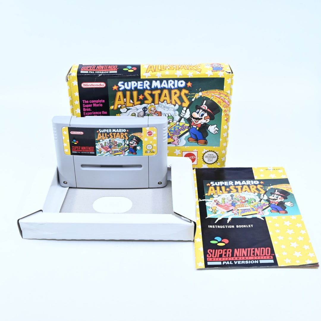 Super Mario All Stars - Super Nintendo / SNES Boxed Game - PAL - FREE POST!