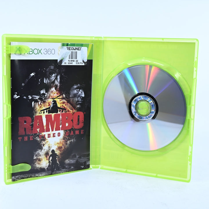 Rambo The Video Game - Xbox 360 Game + Manual - PAL - MINT DISC!