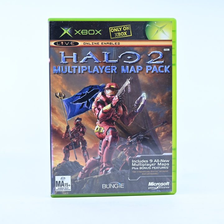 Halo 2 Multiplayer Map Pack - Original Xbox Game + Manual - PAL - MINT DISC!