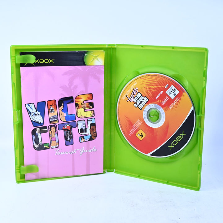 Grand Theft Auto: Vice City - Original Xbox Game + Manual - NO MAP - PAL