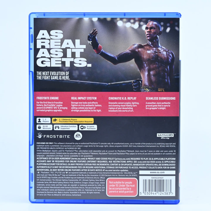 EA Sports: UFC 5 - Sony Playstation 5/ PS5 Game - FREE POST!