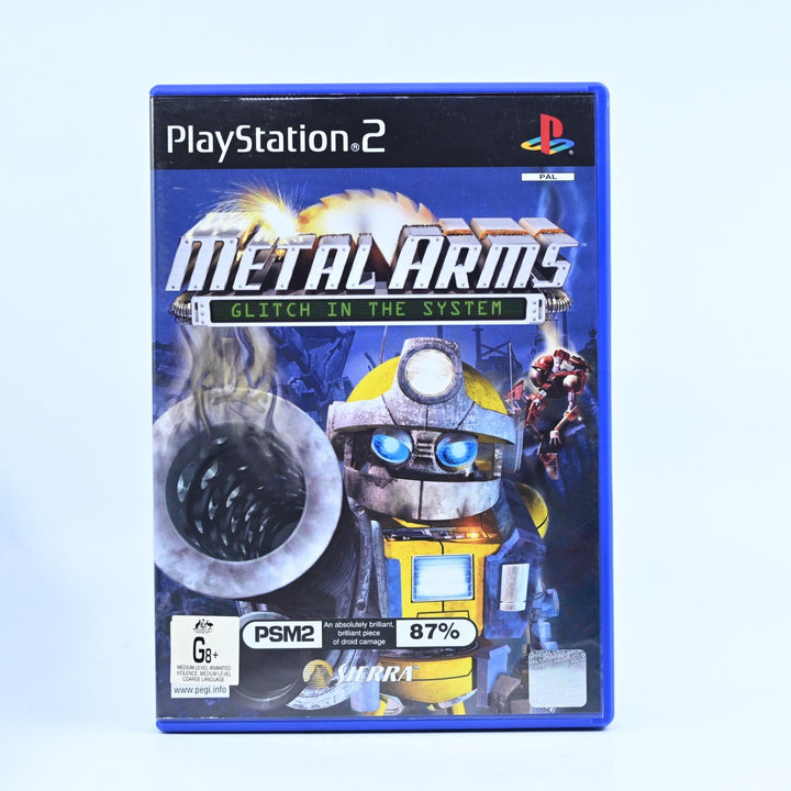 Metal Arms: Glitch in the System - Sony Playstation 2 / PS2 Game + Manual - PAL