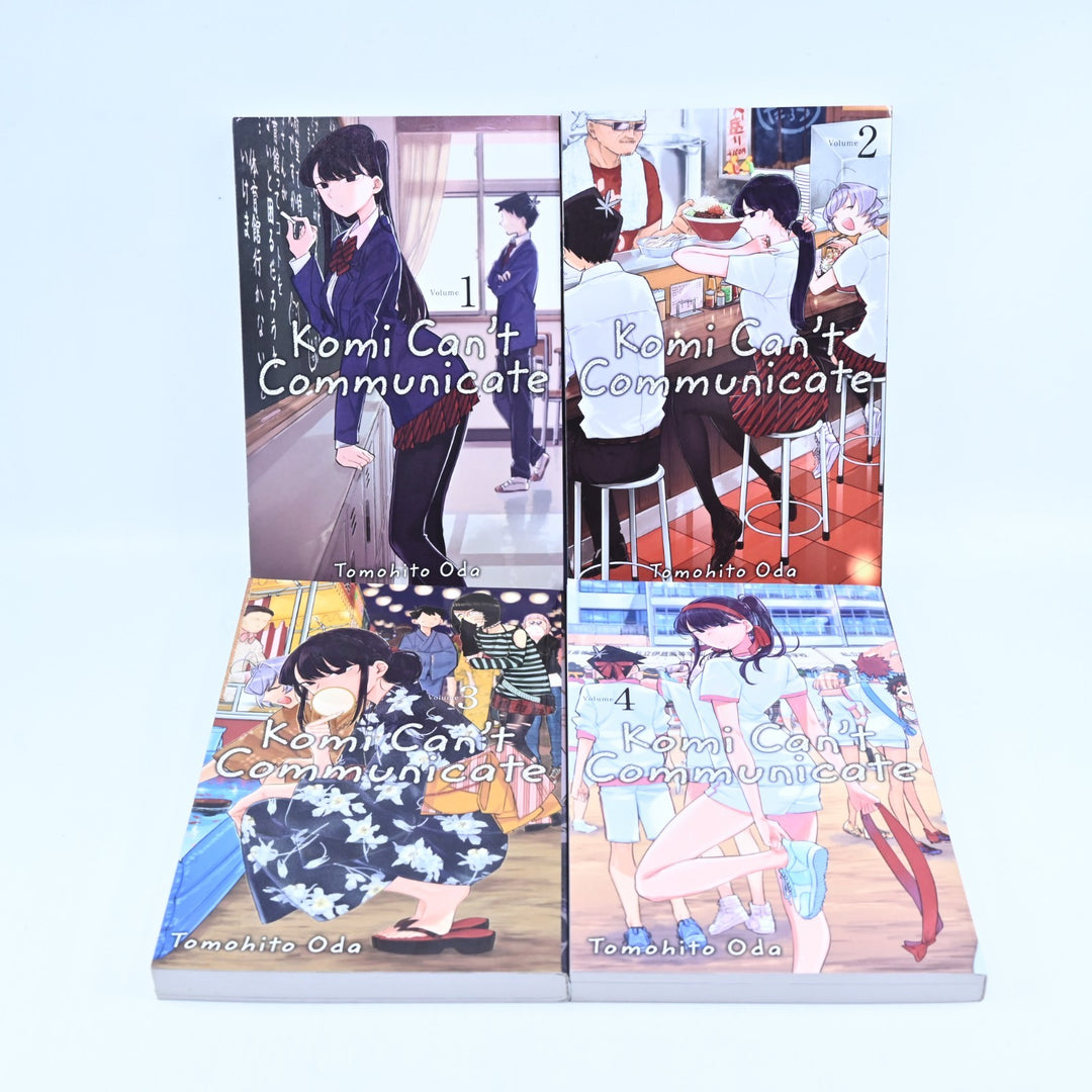 Komi Can't Communicate - Volumes 1-4 - Tomohito Oda - Viz Media - Manga