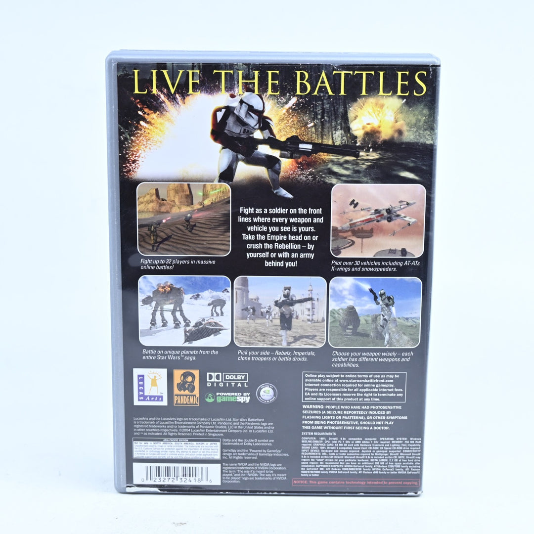 Star Wars Battlefront - Big Box - LucasArts - PC Game