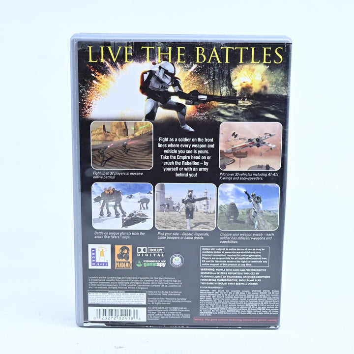 Star Wars Battlefront - Big Box - LucasArts - PC Game