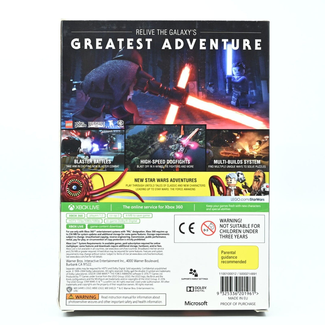 LEGO Star Wars: The Force Awakens - Xbox 360 Game - PAL - FREE POST!