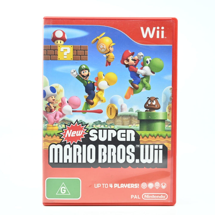 New Super Mario Bros Wii - Nintendo Wii Game - PAL - FREE POST!