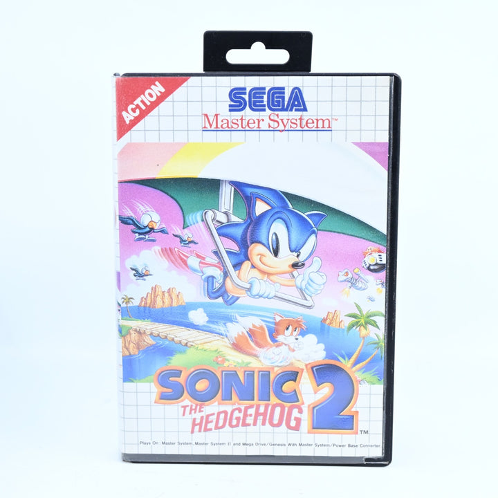 Sonic The Hedgehog 2 - Sega Master System Game - No Manual - PAL - FREE POST!