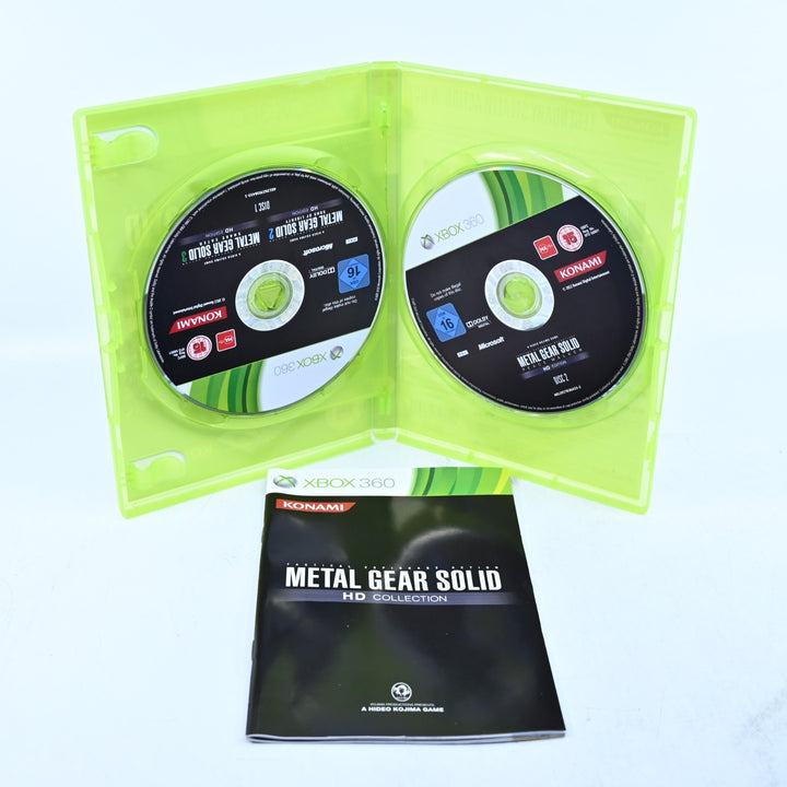 Metal Gear Solid HD Collection - Xbox 360 Game + Manual - PAL - MINT DISC!