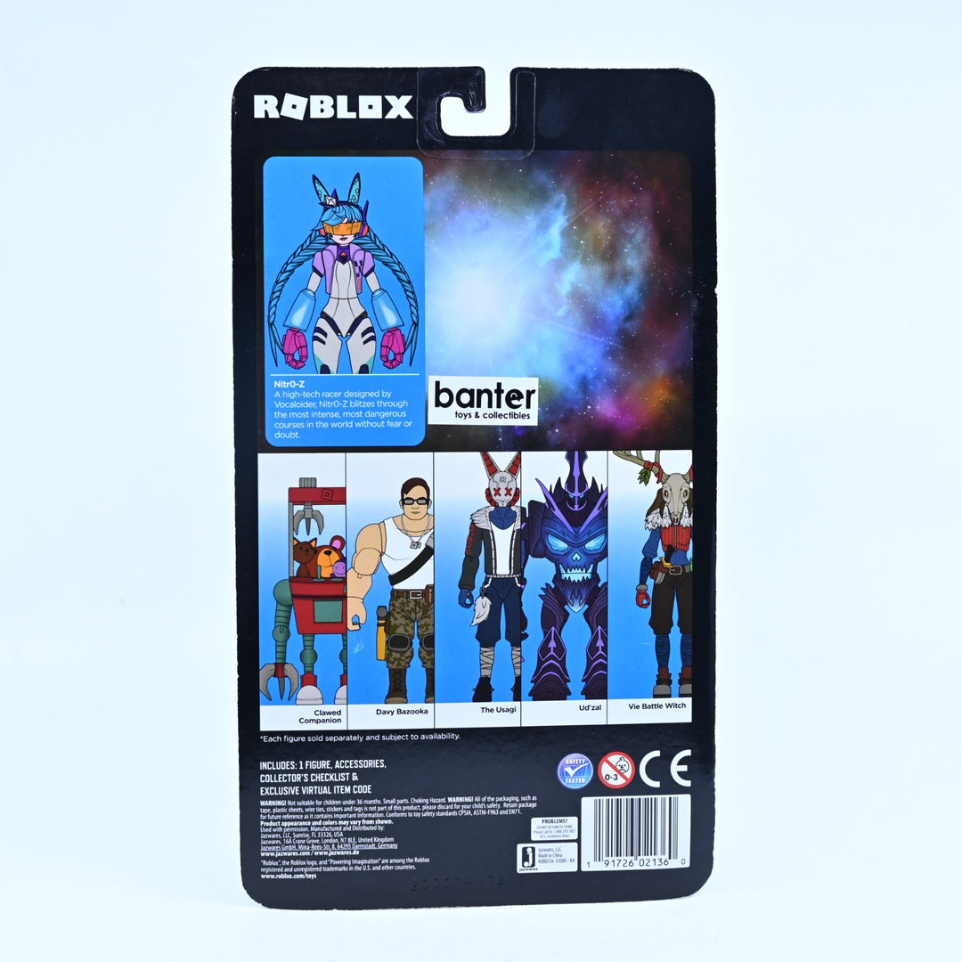 Nitro-Z - SEALED - Roblox Action Figure + Virtual Item