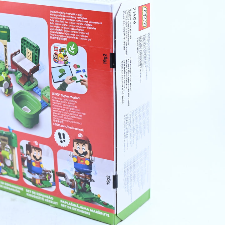 SEALED! LEGO 71406 Super Mario - Yoshi's Gift House - Expansion Set - Toy