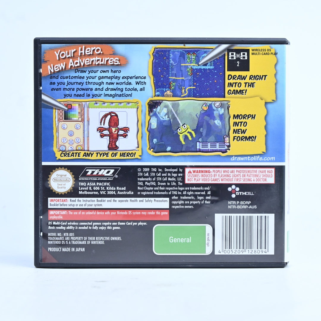 Drawn to Life: The Next Chapter - Nintendo DS Game - PAL - FREE POST!