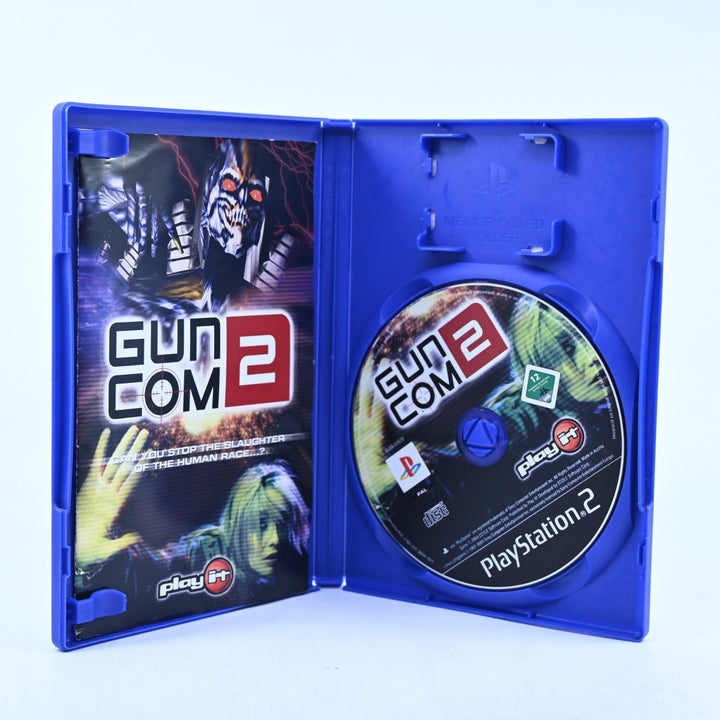 GunCom 2 - Sony Playstation 2 / PS2 Game + Manual - PAL - MINT DISC!