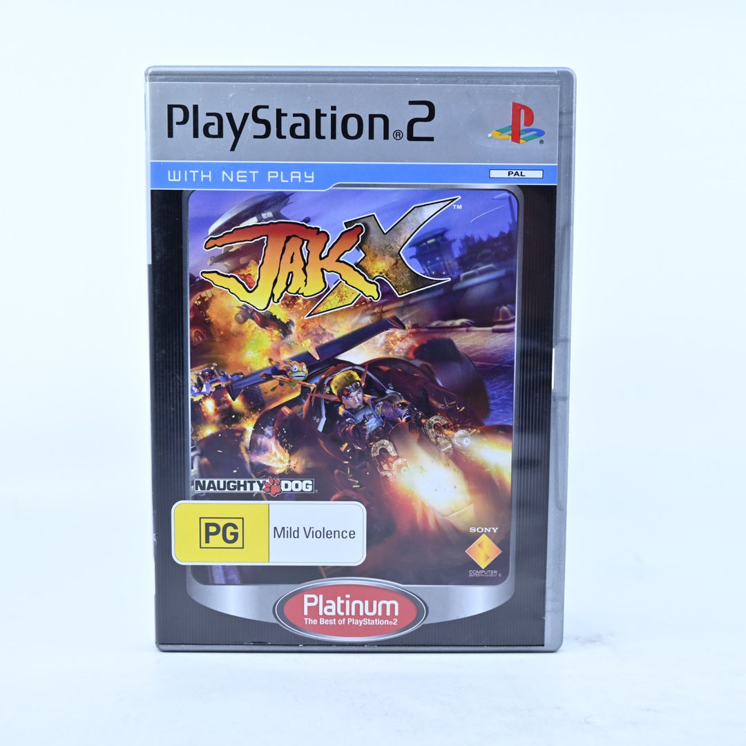 Jak X - Sony Playstation 2 / PS2 Game + Manual - PAL - MINT DISC!