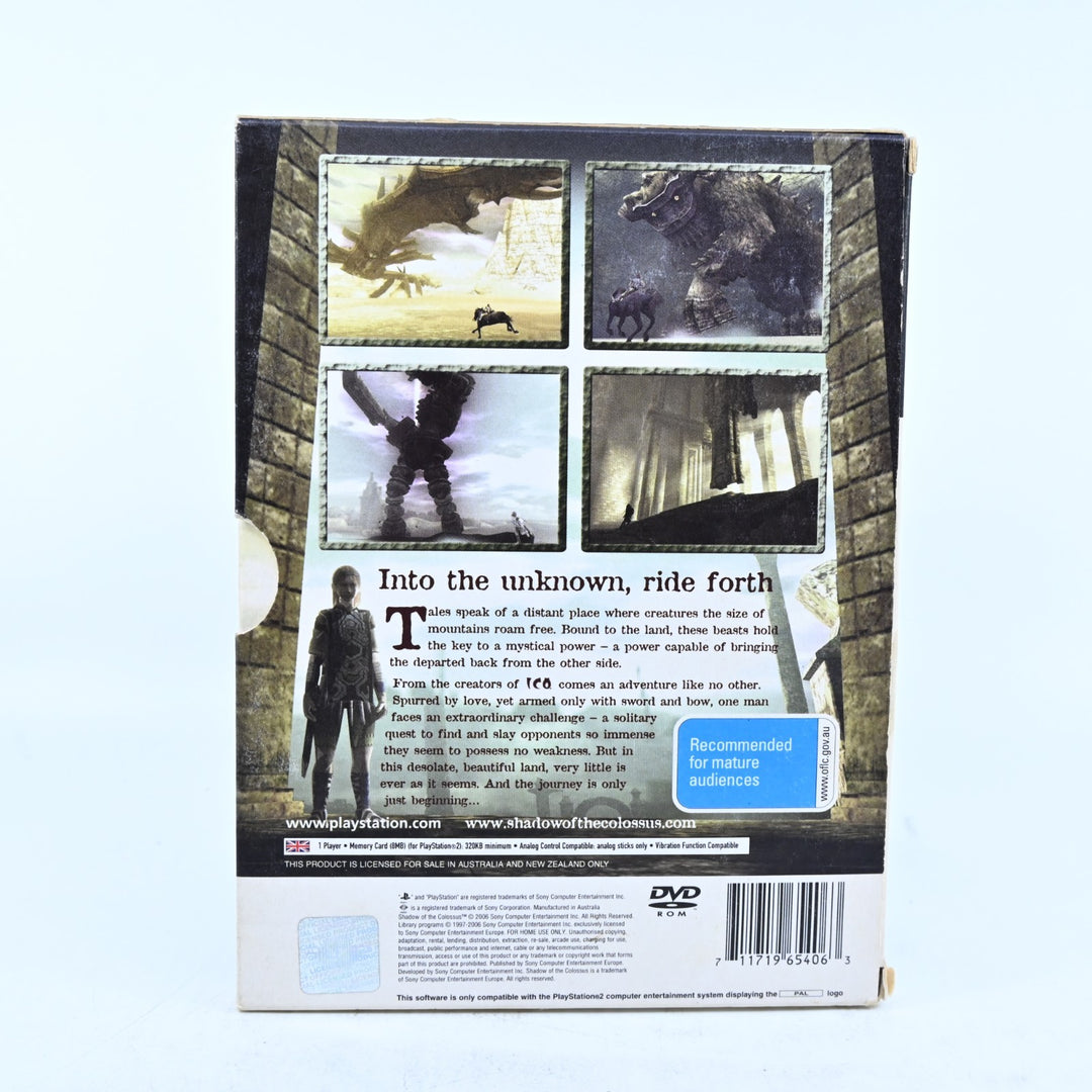 Shadow of the Colossus: Limited Edition - PS2 Game + Manual + Postcards - PAL