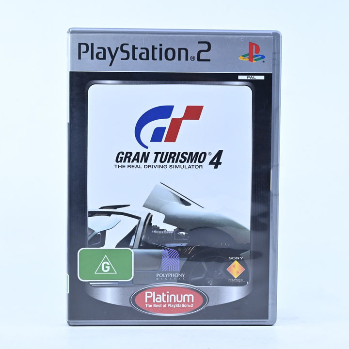 Gran Turismo 4 - Sony Playstation 2 / PS2 Game + Manual - PAL