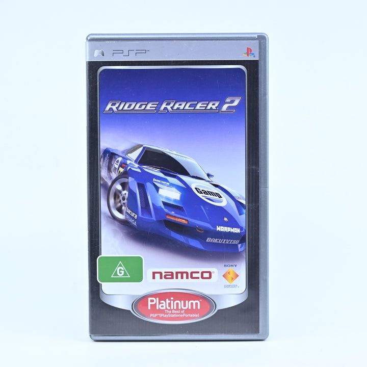 Ridge Racer 2 - Sony PSP Game - No Manual - FREE POST!