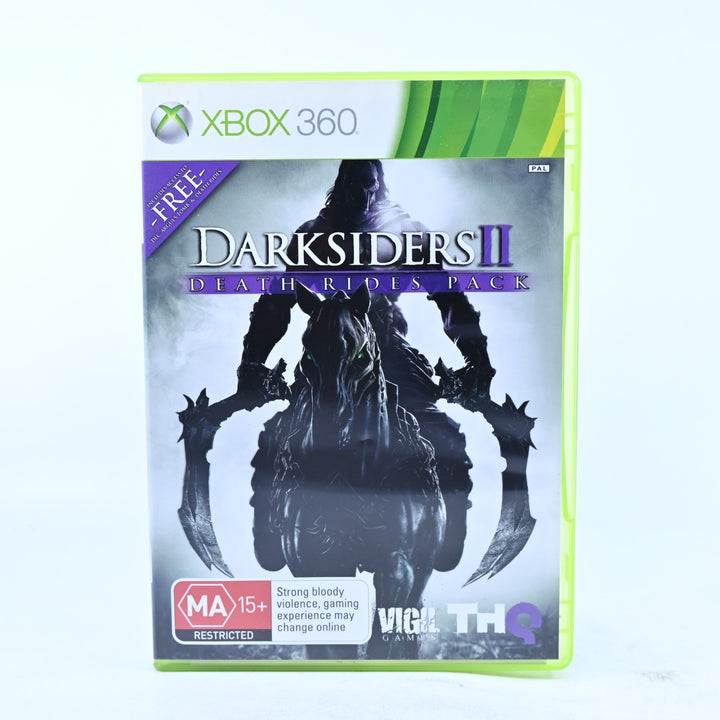Darksiders II - Death Rides Pack - Xbox 360 Game + Manual - PAL - MINT DISC!