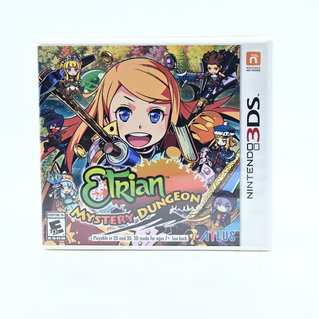 Etrian Mystery Dungeon - Nintendo DS Game - NTSC - FREE POST!