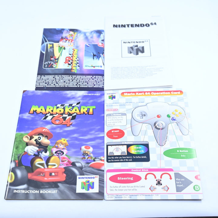 Mario Kart 64 - N64 / Nintendo 64 Boxed Game - PAL - FREE POST!