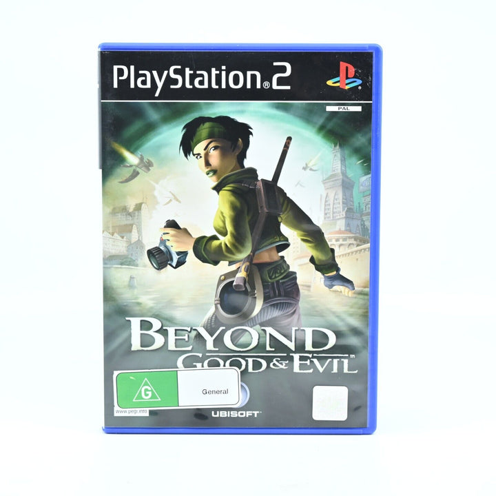 Beyond Good & Evil - Sony Playstation 2 / PS2 Game + Manual - PAL - MINT DISC!