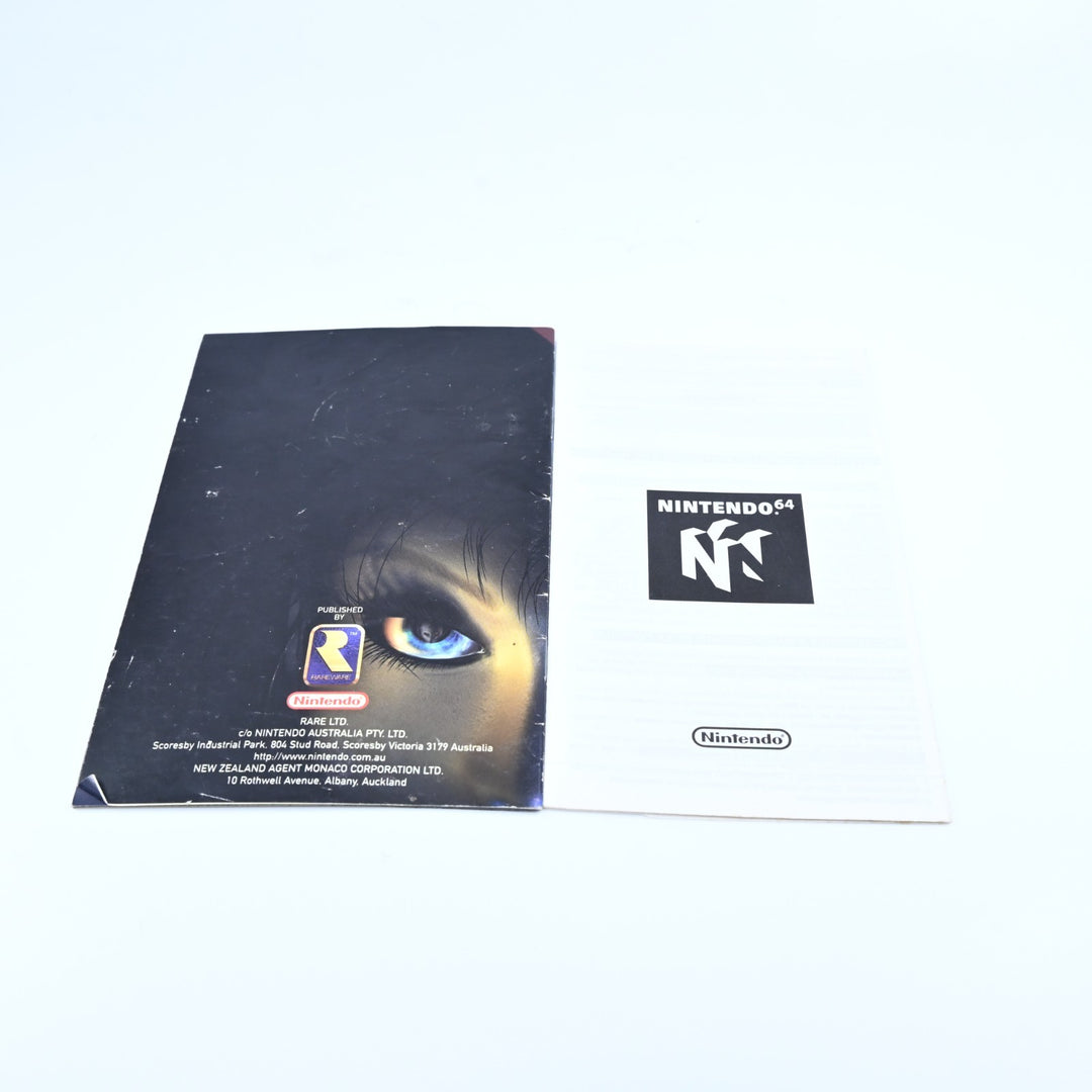 Perfect Dark - N64 / Nintendo 64 Boxed Game - PAL - FREE POST!