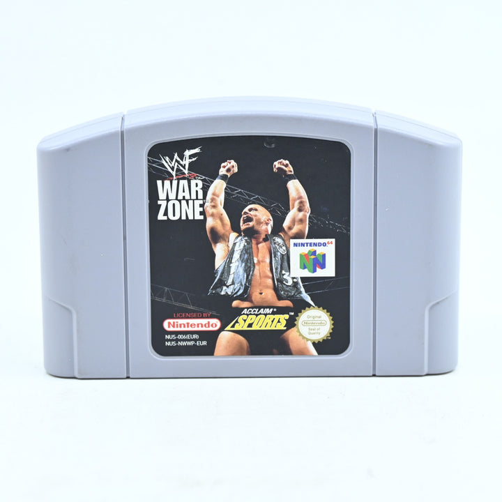 WWF War Zone - N64 / Nintendo 64 Boxed Game - PAL - FREE POST!
