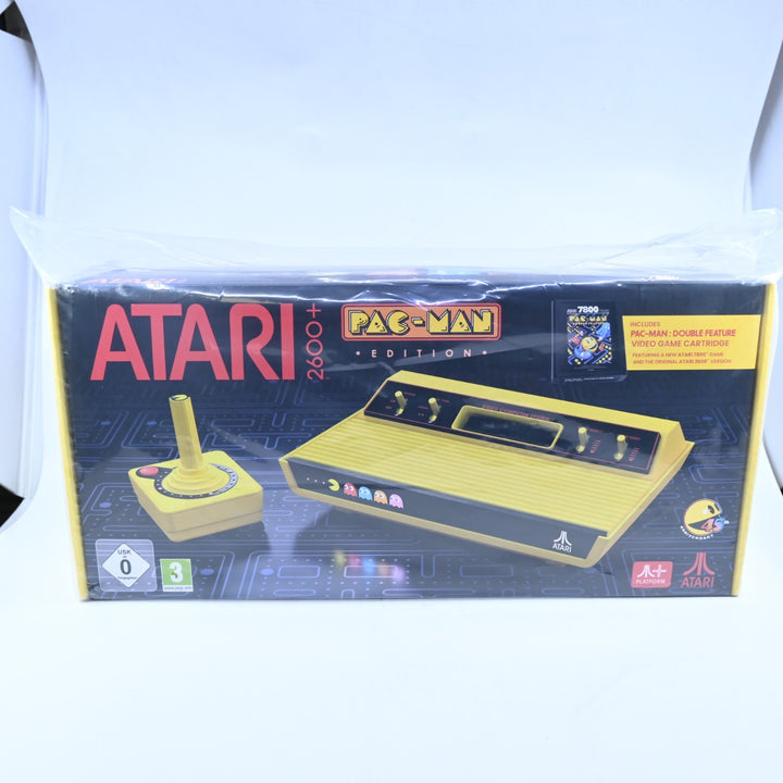 SEALED! Atari 2600+ Pac-Man Edition + 4 Joysticks - Atari 2600 Boxed Console