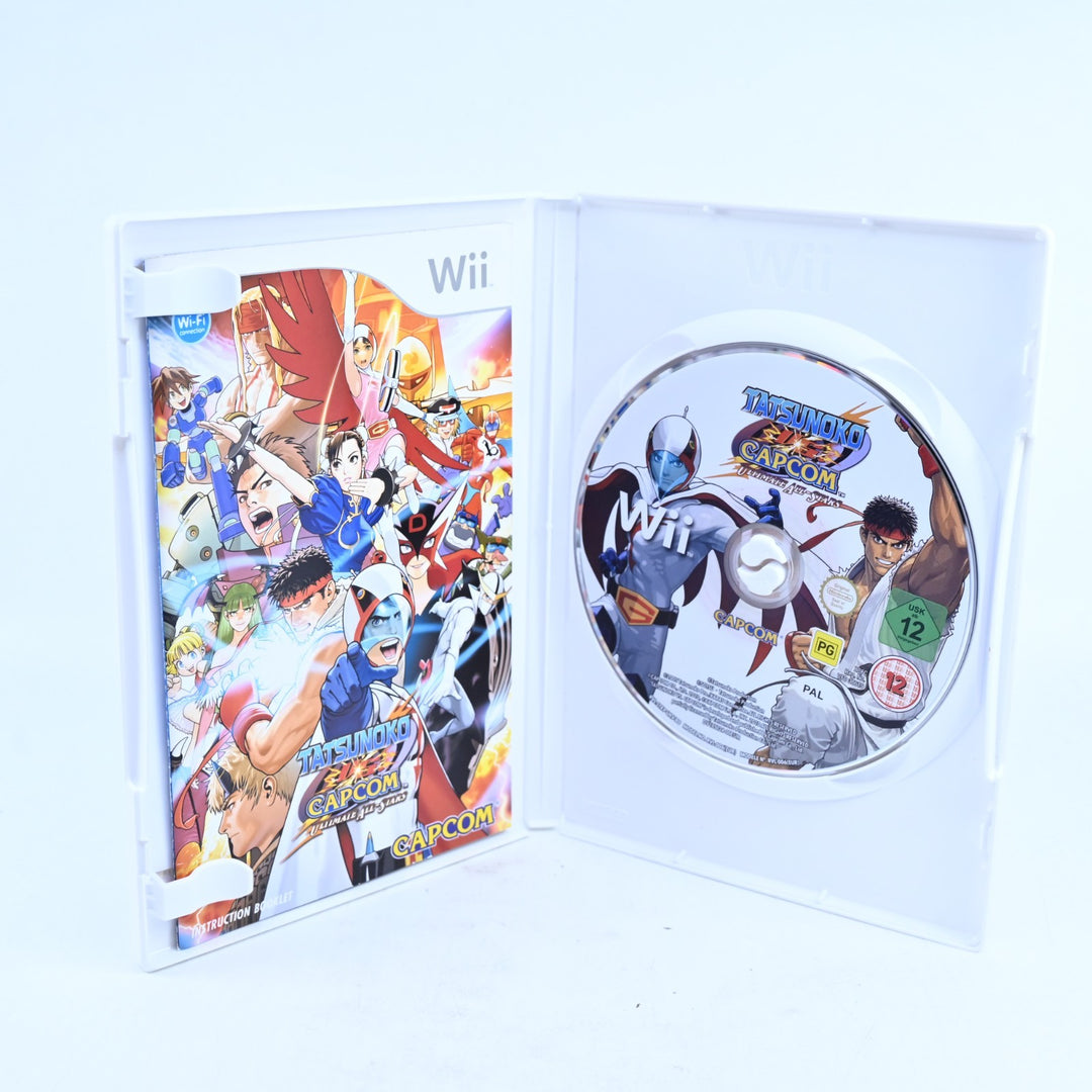 Tatsunoko Vs. Capcom: Ultimate All-Stars - Nintendo Wii Game + Manual - PAL