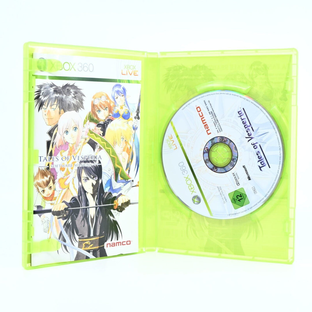 Tales of Vesperia - Xbox 360 Game + Manual - PAL - MINT DISC!