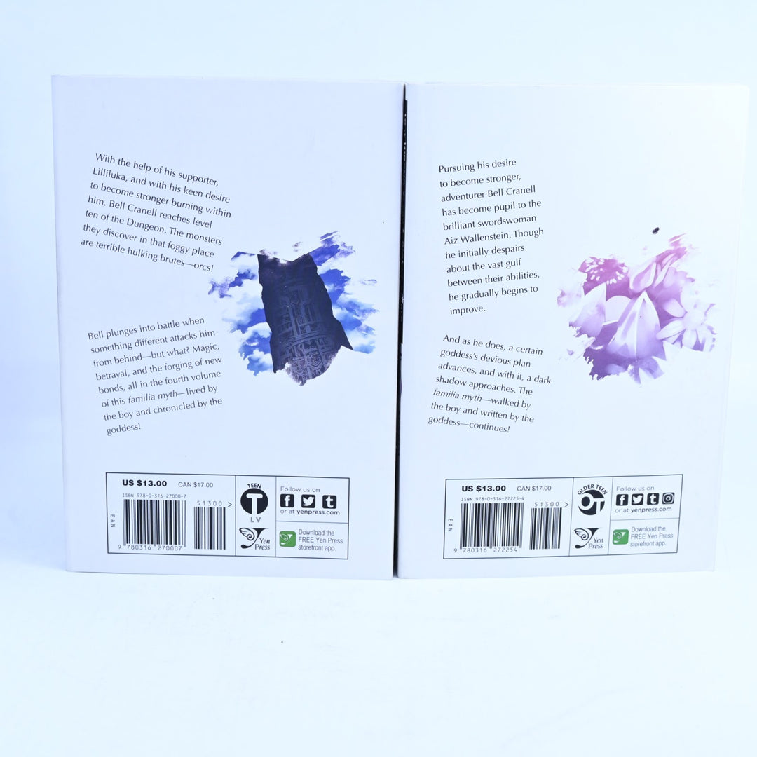 Is It Wrong To Try To Pick Up Girls In A Dungeon? Vol. 1-5 -Fujino Omori- Manga