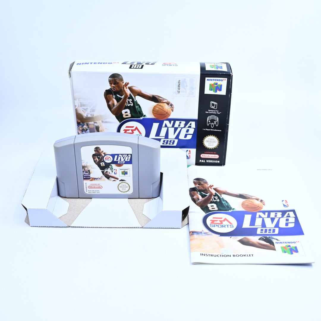 NBA Live 99 - N64 / Nintendo 64 Boxed Game - PAL - FREE POST!