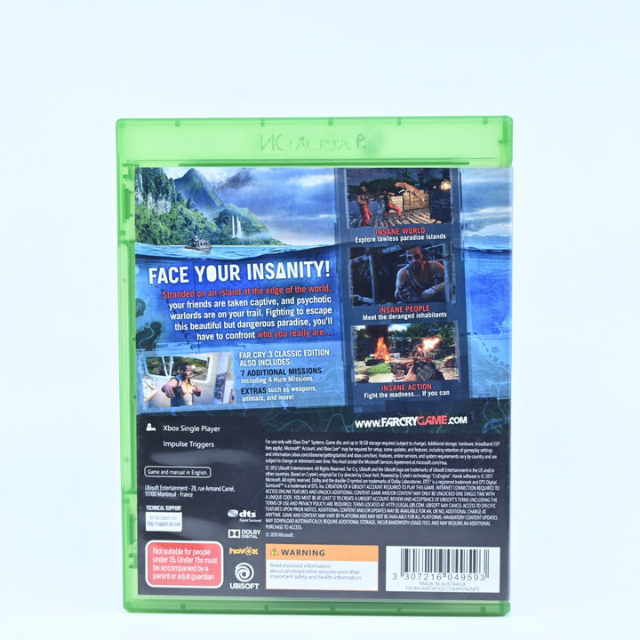 Far Cry 3 - Classic Edition - Xbox One Game - PAL - FREE POST!