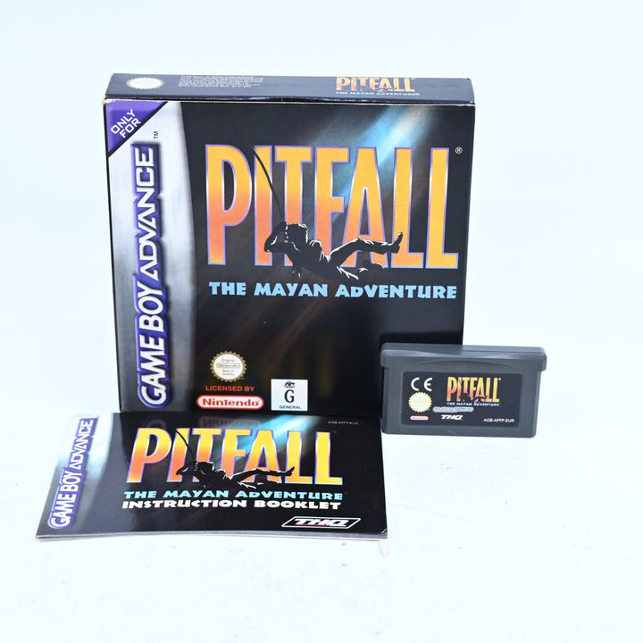 Pitfall: The Mayan Adventure - Nintendo Gameboy Advance / GBA Boxed Game