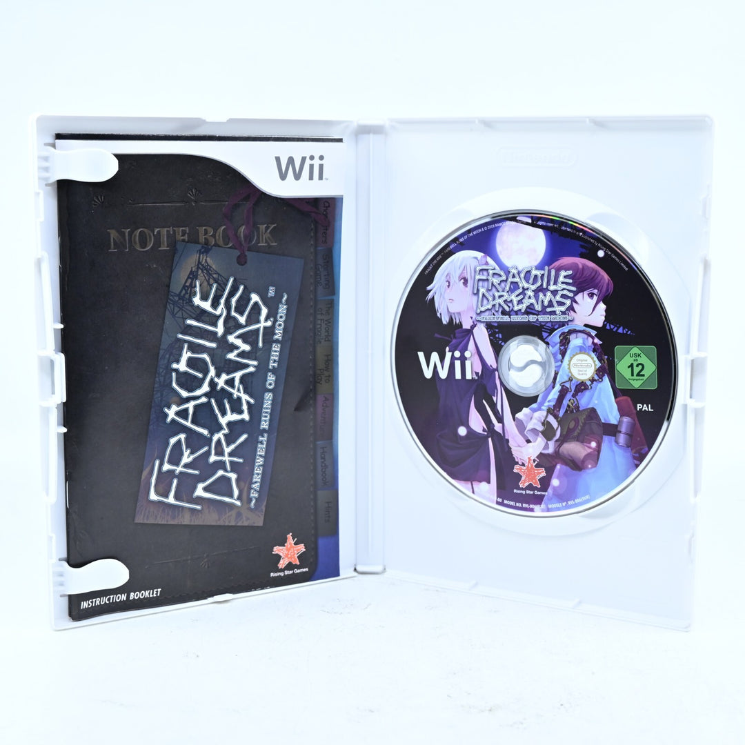 Fragile Dreams: Farewell Ruins of The Moon - Nintendo Wii Game + Manual - PAL