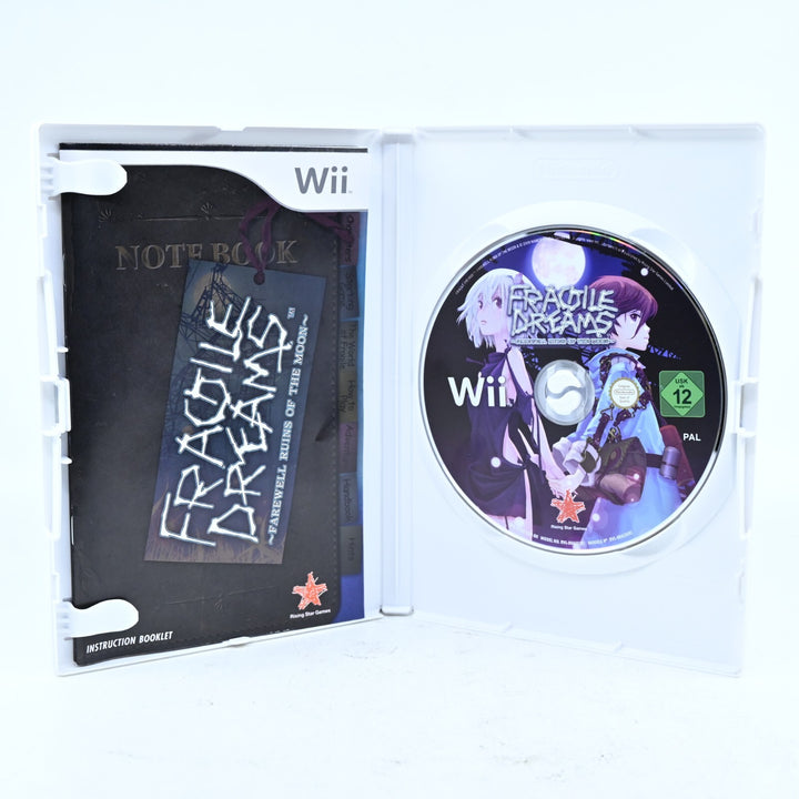 Fragile Dreams: Farewell Ruins of The Moon - Nintendo Wii Game + Manual - PAL