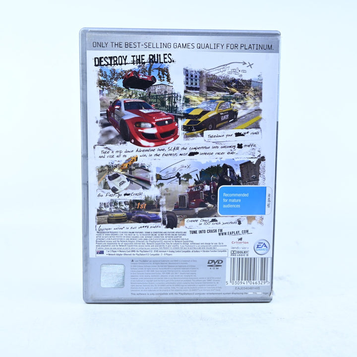 Burnout 3: Takedown - Sony Playstation 2 / PS2 Game + Manual - PAL - MINT DISC!