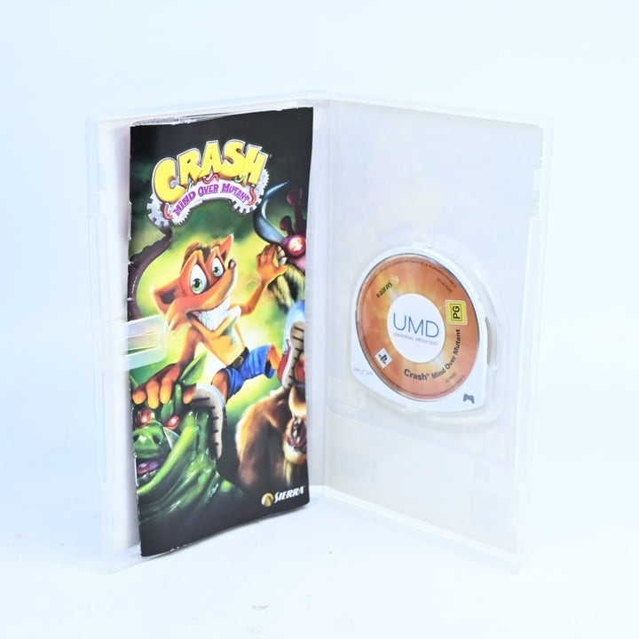 Crash: Mind Over Mutant - Sony PSP Game + Manual - FREE POST!